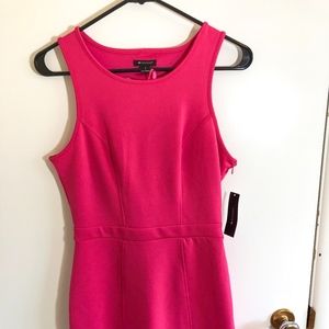 Pink Cut out Back Dress